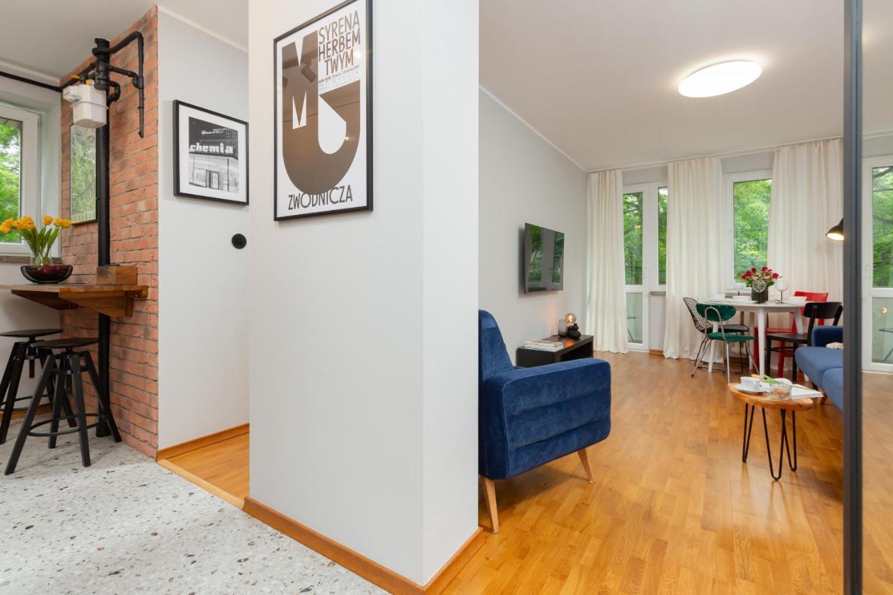 Central Apartment Solec Wilanowska By Noclegi Renters Varsovia Exterior foto