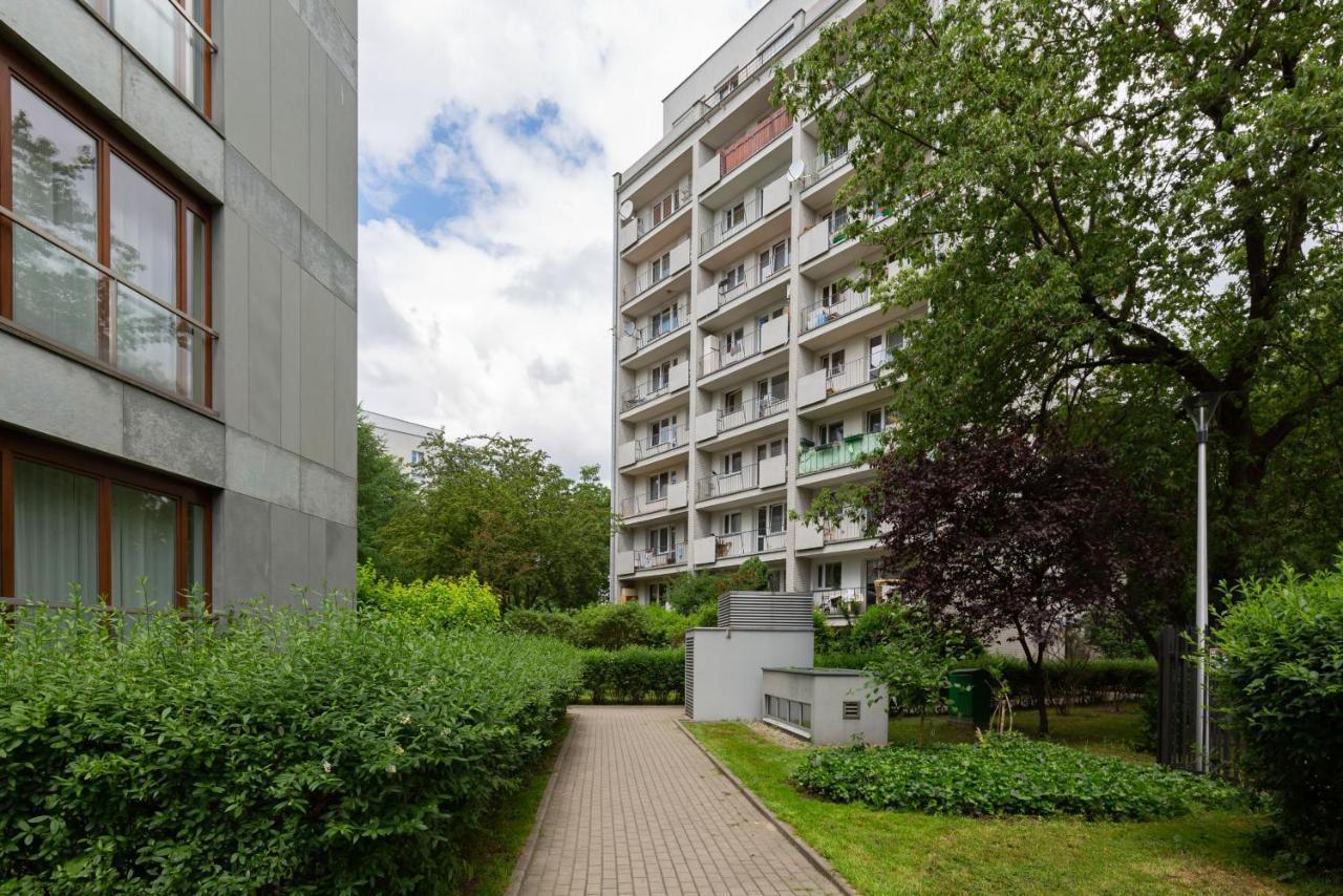 Central Apartment Solec Wilanowska By Noclegi Renters Varsovia Exterior foto
