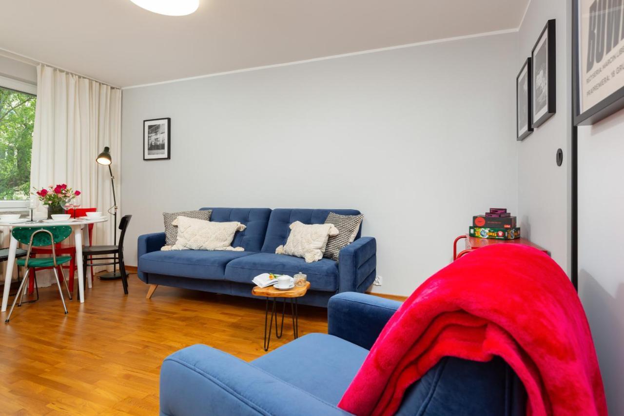Central Apartment Solec Wilanowska By Noclegi Renters Varsovia Exterior foto