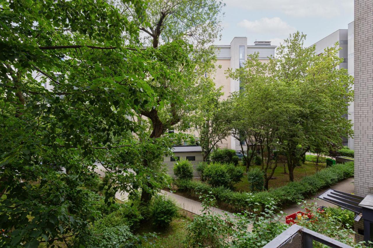 Central Apartment Solec Wilanowska By Noclegi Renters Varsovia Exterior foto